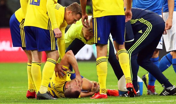 El dolor de Johansson y todo Suecia