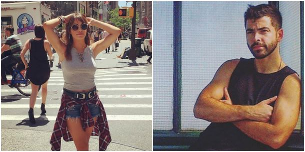 Lali Espósito y Nazareno Casero, a los besos en Nueva York