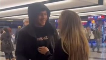 la sorpresa de lucas blondel a morena beltran en su regreso al pais tras cubrir la copa america la sorpresa de lucas blondel a morena beltran en su regreso al pais tras cubrir la copa america