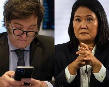 El mensaje de Javier Milei tras confirmarse el triunfo de Keiko Fujimori