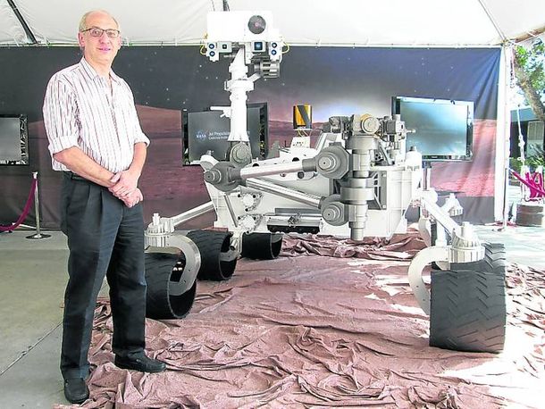 Habló el argentino que participó del amartizaje del Curiosity