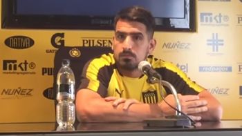 Lucas Viatri sufrió una lesión por pirotecnia Lucas Viatri sufrió una lesión por pirotecnia