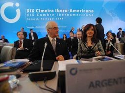 Cristina cumbre