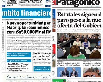 Tapas de diarios del viernes 8 de junio de 2018