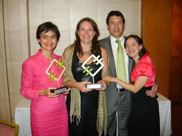 Estenssoro con Premio