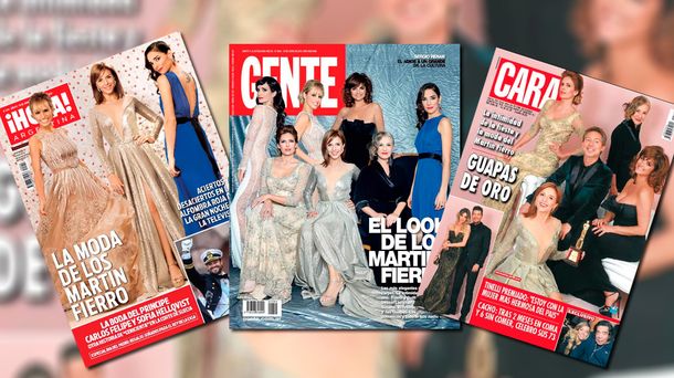 Las tapas de las revistas: los Martín Fierro son protagonistas