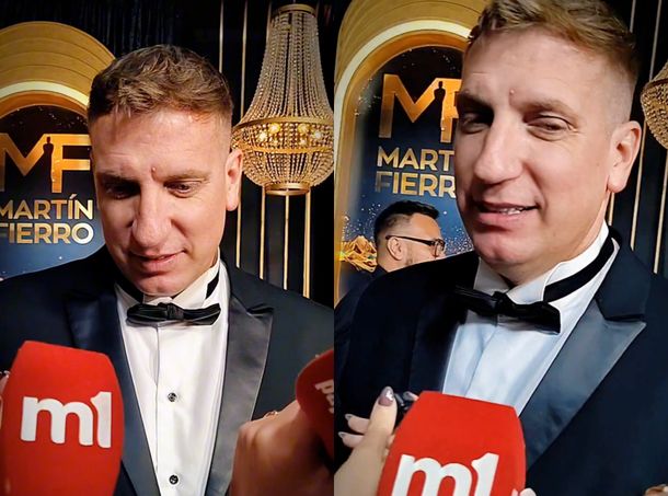 Un quilombo: el anuncio de Maxi López en los Martín Fierro