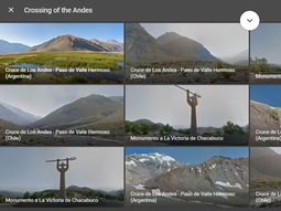 El cruce de Los Andes ya se puede hacer a través de Google Street View El cruce de Los Andes ya se puede hacer a través de Google Street View