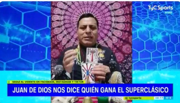 El vidente Juan de Dios dijo quién ganará el Superclásico