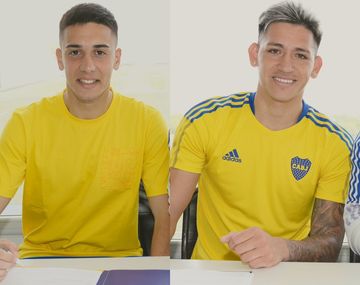 Boca aseguró a Sández y Vázquez: renovación y aumento para los pibes