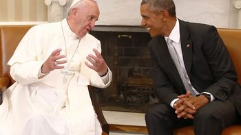 obama y francisco, a solas en el despacho oval obama y francisco, a solas en el despacho oval