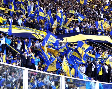 La hinchada de Boca en el Mario Kempes en la temporada pasada. Uno de los partidos con mayor recaudación en el año futbolístico
