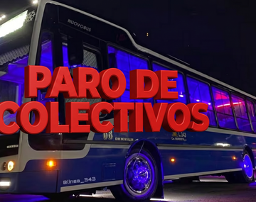 Paro de colectivos por tiempo indeterminado: a quiénes alcanza