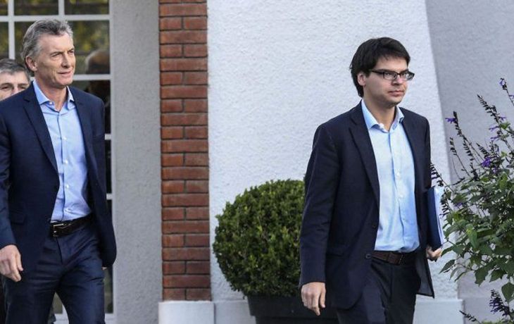 Mauricio Macri y Darío Nieto