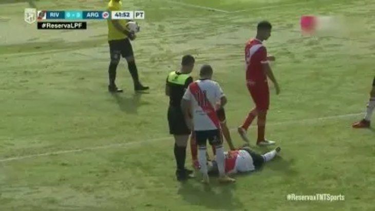 Malas noticias para River: otro jugador fracturado en menos de una semana