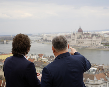 Milei es el primer presidente argentino en hacer una visita oficial a Hungría