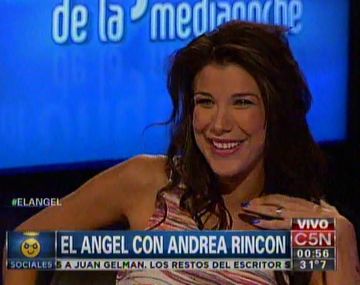Andrea Rincón: Ale Sergi me usa para vender un CD