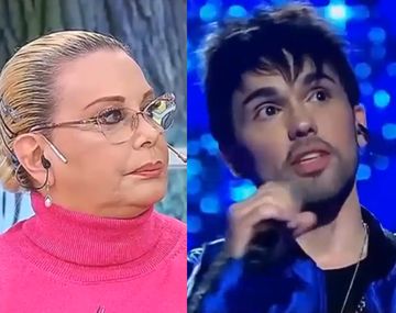 Carmen Barbieri le respondió a Martin Abascal, participante de Canta Conmigo Ahora.
