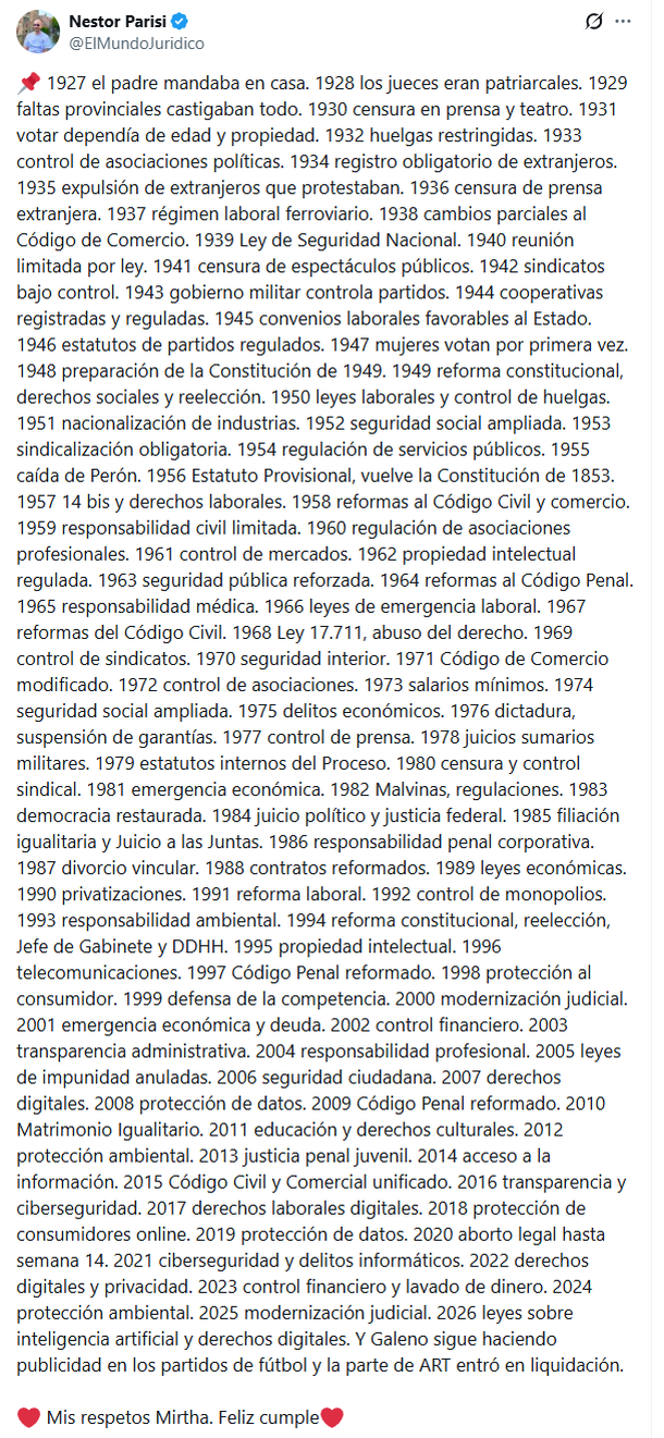 Todo lo que pasó desde que nació Mirtha Legrand Todo lo que pasó desde que nació Mirtha Legrand