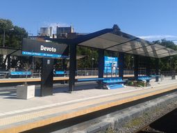 Estación Devoto del tren San Martín