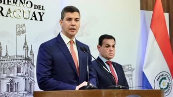 El presidente Luis Lacalle Pou y su par de Paraguay, Santiago Peña, no son optimistas de que el El presidente Luis Lacalle Pou y su par de Paraguay, Santiago Peña, no son optimistas de que el