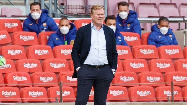 Barcelona: Ronald Koeman no seguiría como entrenador