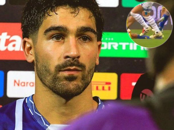 El gesto de Vicente Poggi tras lesionar sin querer a Ángel Di María: Te quiero una banda
