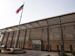 Dos cohetes impactaron en la zona verde de Bagdad donde está la embajada de EE.UU.