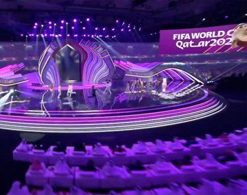 Así fue el show del sorteo del Mundial Qatar 2022
