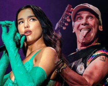 Dua Lipa sorprendió en España con su versión de un éxito de Manu Chao