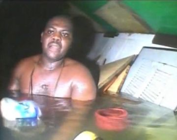 Un hombre sobrevive tres días en el fondo del océano