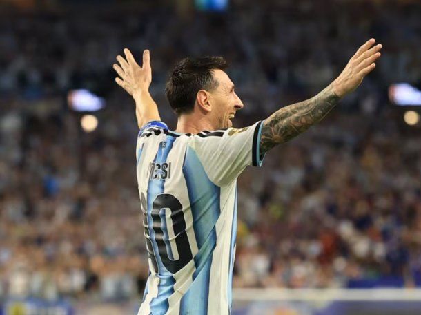 Lionel Messi fue figura en el triunfo de la Selección Argentina ante Cabo Verde.