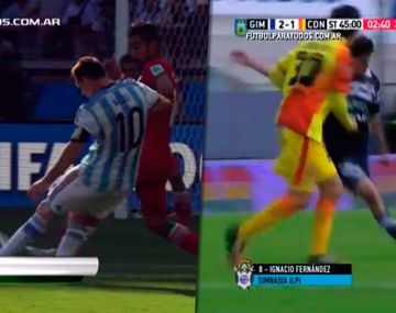 A lo Messi contra Irán: un jugador de Gimnasia hizo un golazo sobre la hora
