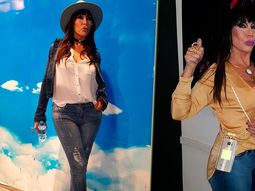 Moria Casán y su figura Moria Casán y su figura