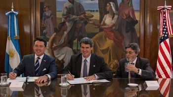 Noah Mamet, Alfonso Prat Gay y Alberto Abad Noah Mamet, Alfonso Prat Gay y Alberto Abad