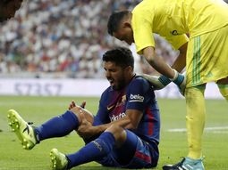 Luis Suárez lesionado Luis Suárez lesionado