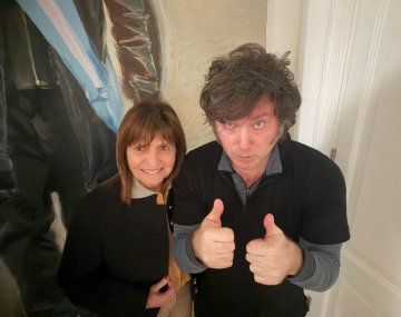 Patricia Bullrich y Javier Milei