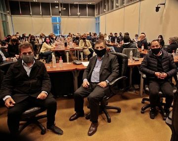 Diputados de Juntos por el Cambio durante el aislamiento - Crédito: @marioraulnegri