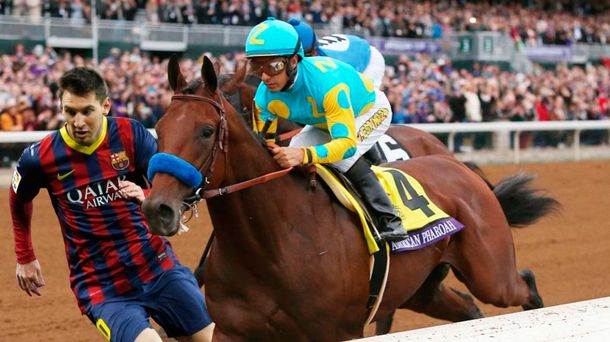 Un rival extraño: Messi comparte la nominación a deportista del año con un caballo