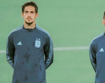 Martínez Quarta fue papá por tercera vez horas antes de jugar para Argentina con Chile