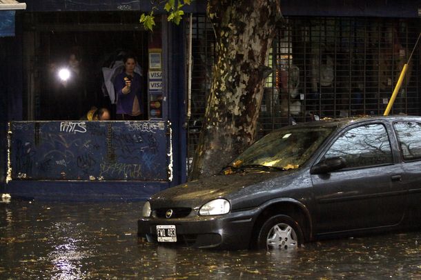 Serios trastornos en Capital por la tormenta