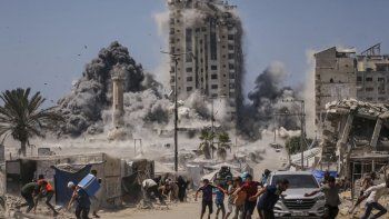 Nuevo ataque masivo de Israel en la Franja de Gaza: Está en llamas