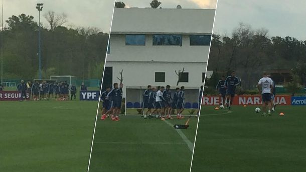 La Seleccion realizó el primer entrenamiento para el debut por Eliminatorias