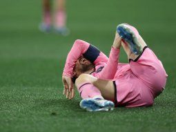 Lionel Messi, otra vez baja en Inter Miami