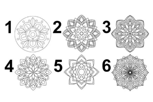 Test viral: la mandala que elijas revelará datos claves sobre tu personalidad