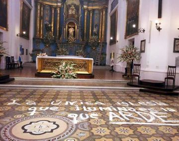 El lunes analizarán sanciones por la profanación de la iglesia