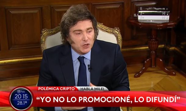 Rating: cuánto midió la entrevista de Javier Milei por el escándalo cripto