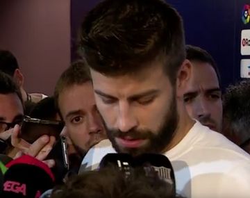 Conmovedor llanto de Piqué por la represión: ofreció irse de la Selección