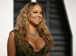 Mariah Carey en la fiesta de Vanity Fair Mariah Carey en la fiesta de Vanity Fair