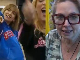 Solange, Cinzia y Danelik burlan a Andrea del Boca tras el mal momento de Brian Sarmiento. Solange, Cinzia y Danelik burlan a Andrea del Boca tras el mal momento de Brian Sarmiento.